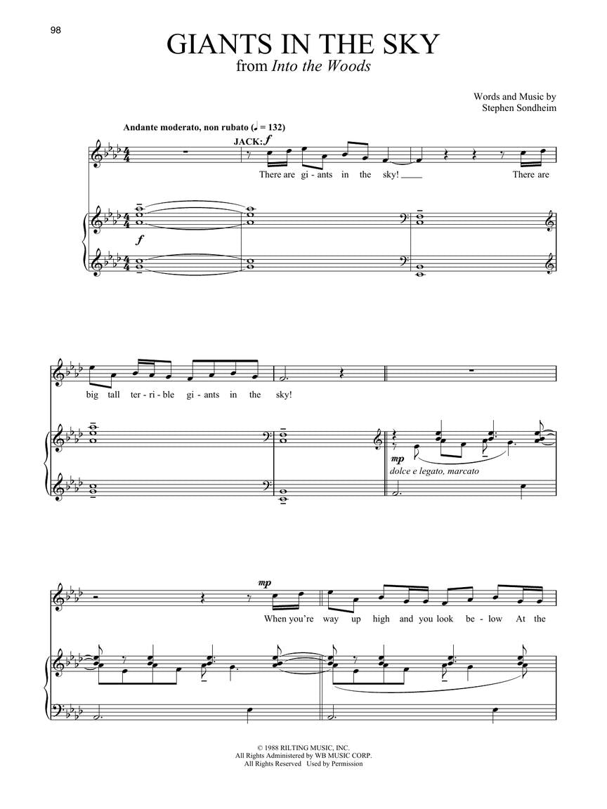 Giant Book of Songs for Teens from Musicals - Young Men's Edition