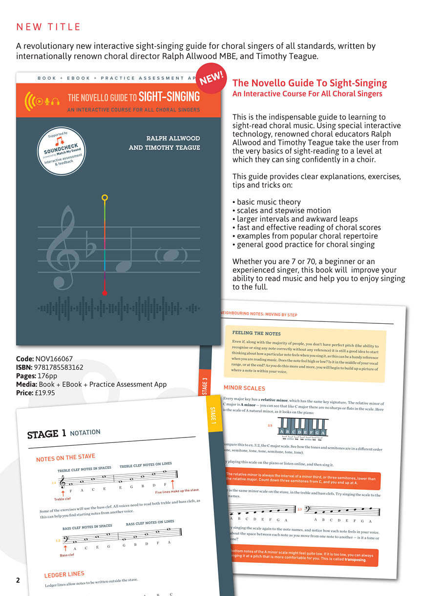 Novello Guide to Sight-Singing: An Interactive Course for All Choral Singers