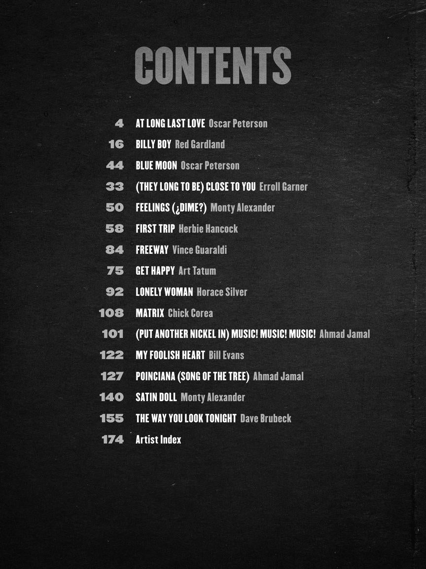 Jazz Piano Masterpieces