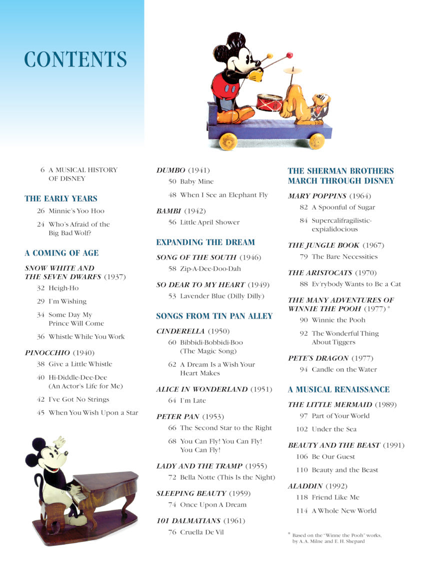 Illustrated Treasury of Disney Songs, The