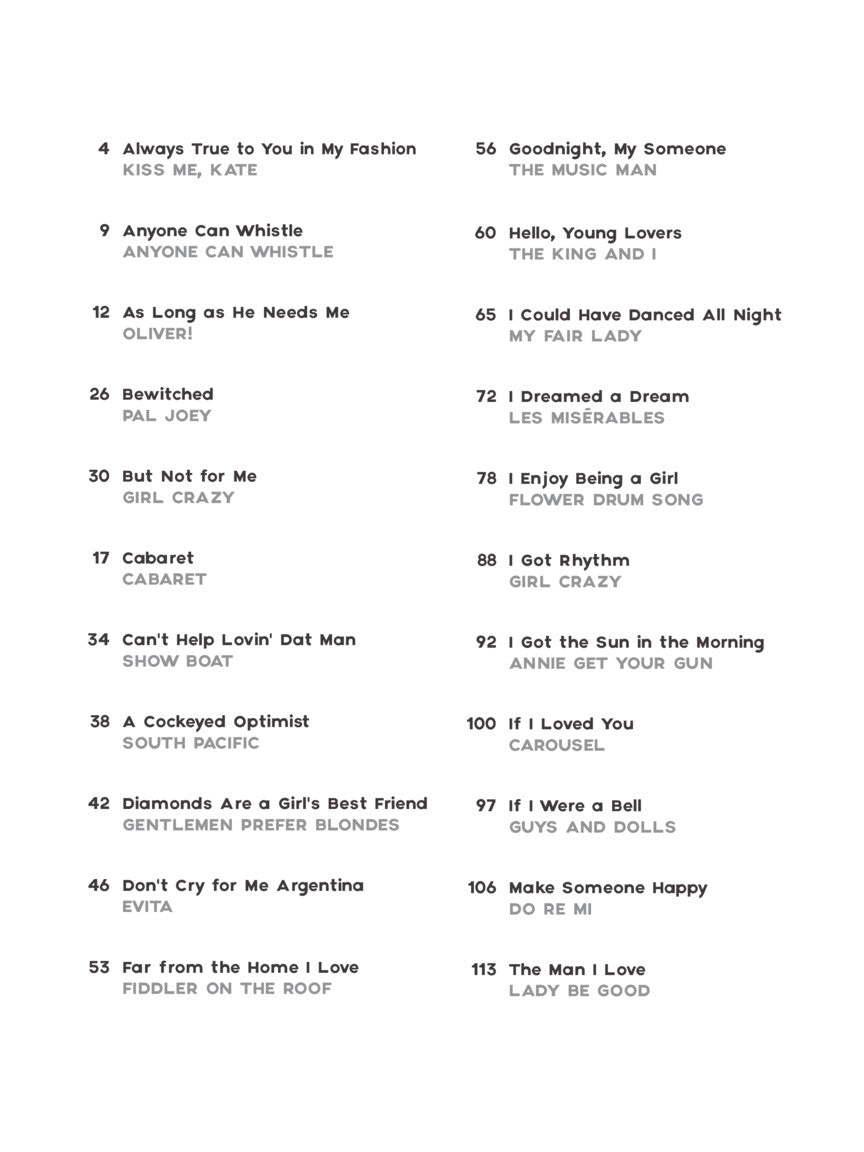 Broadway Classics - Women's Edition