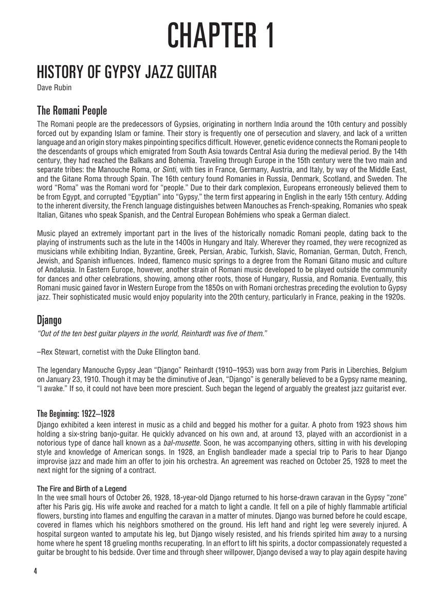 Hal Leonard Gypsy Jazz Guitar Method