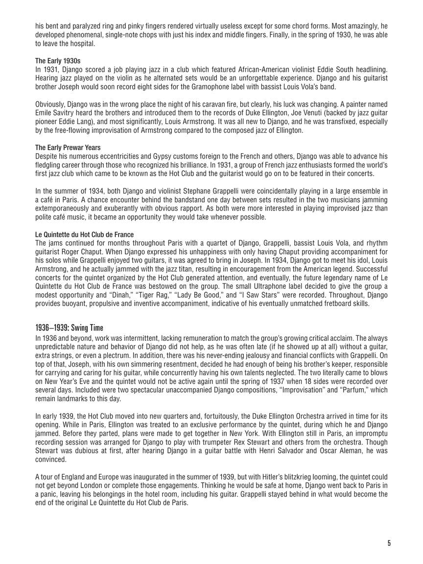 Hal Leonard Gypsy Jazz Guitar Method