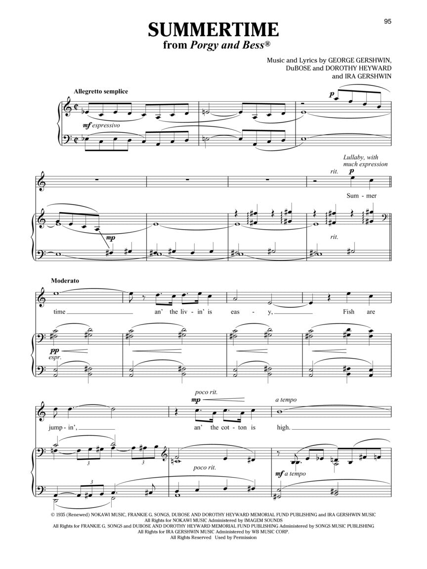 Gershwin: Singer's Anthology of Gershwin Songs - Tenor