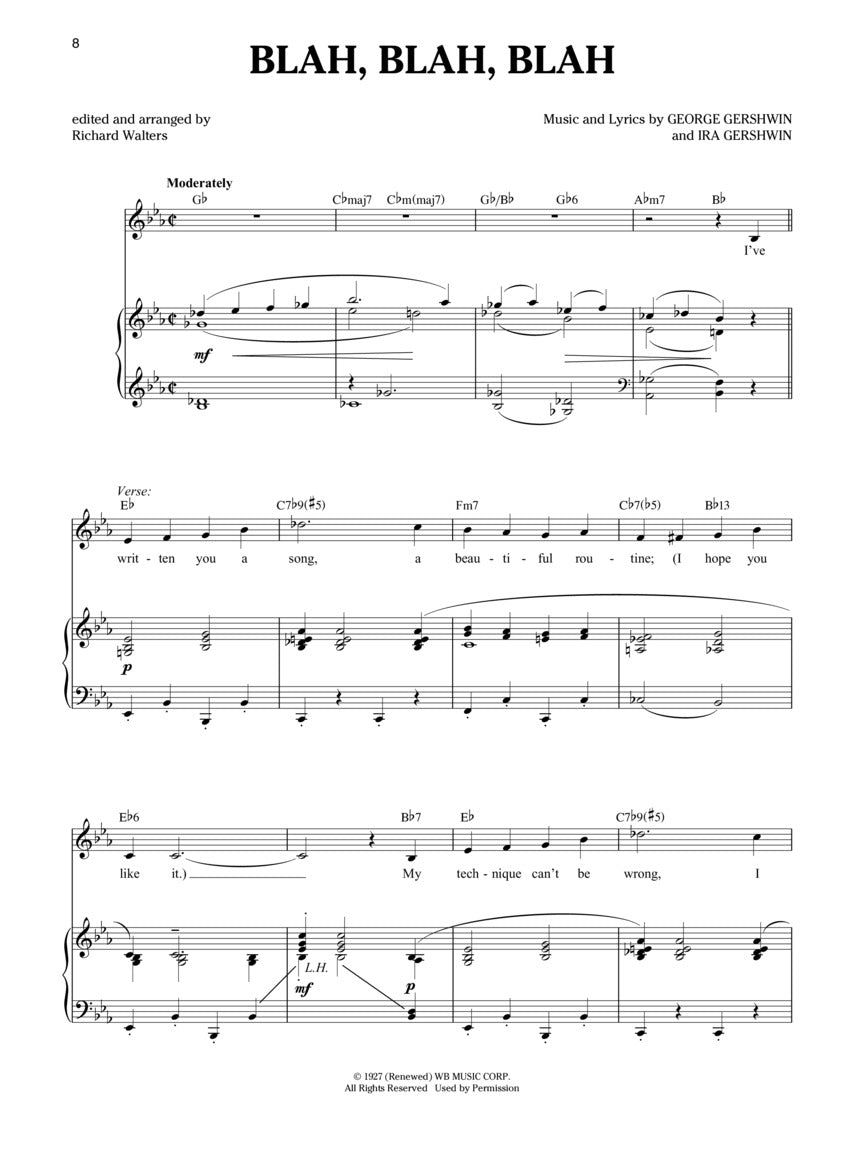 Gershwin: Singer's Anthology of Gershwin Songs - Baritone