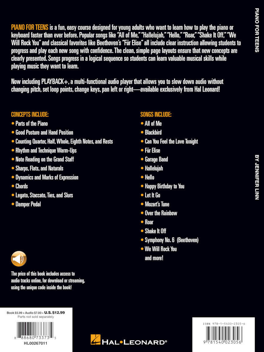 Hal Leonard Piano for Teens Method