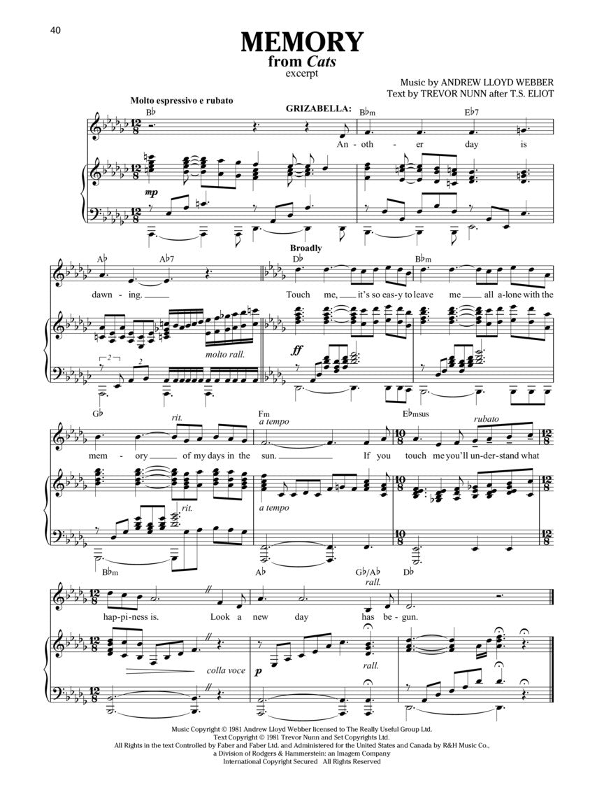 Lloyd Webber, Andrew - Theatre Songs