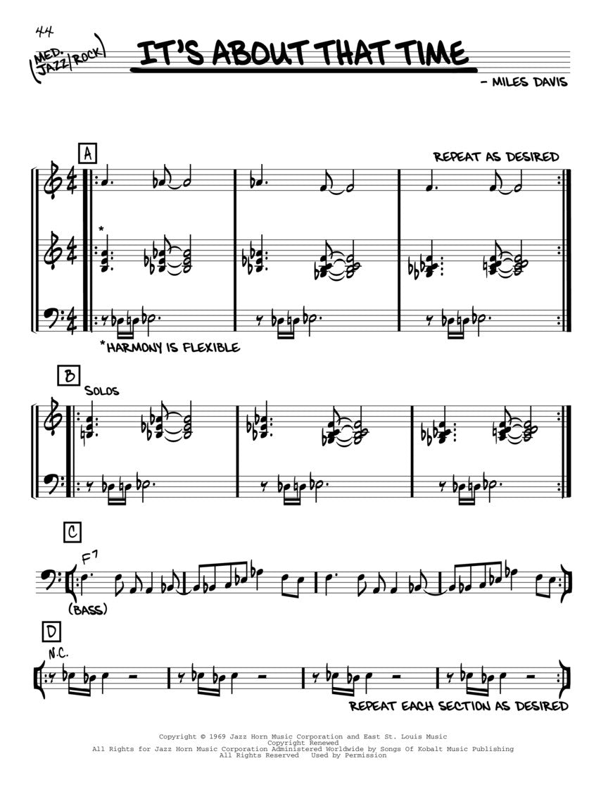 Real Book - (8.21): Davis, Miles - Real Book