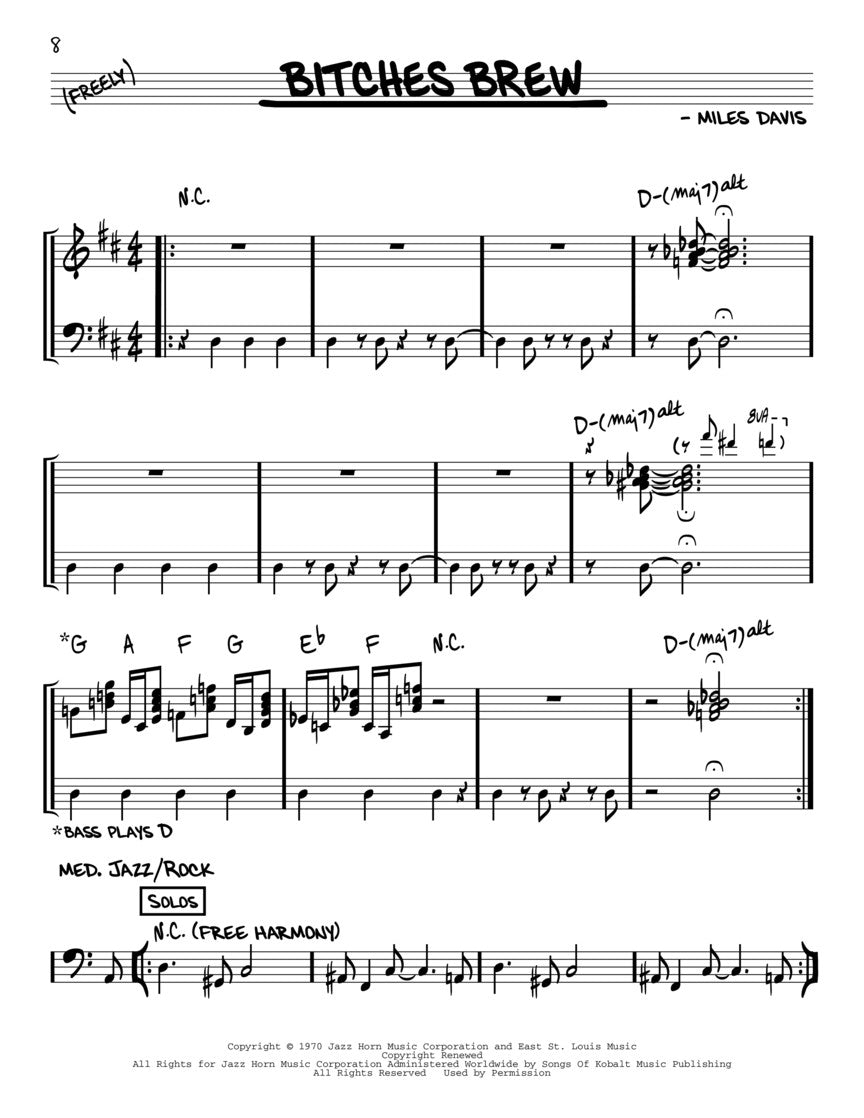 Real Book - (8.22): Davis, Miles - Real Book