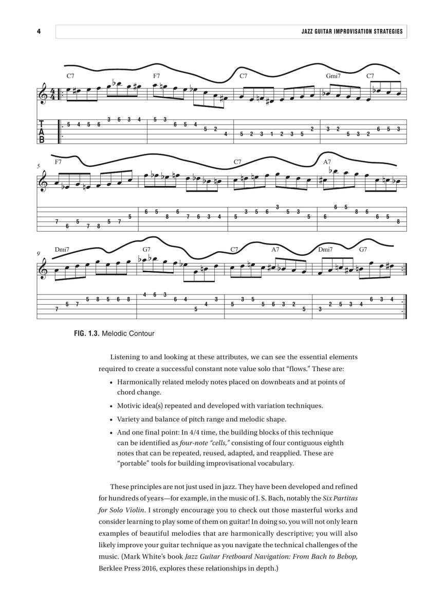 Jazz Guitar Improvisation Strategies