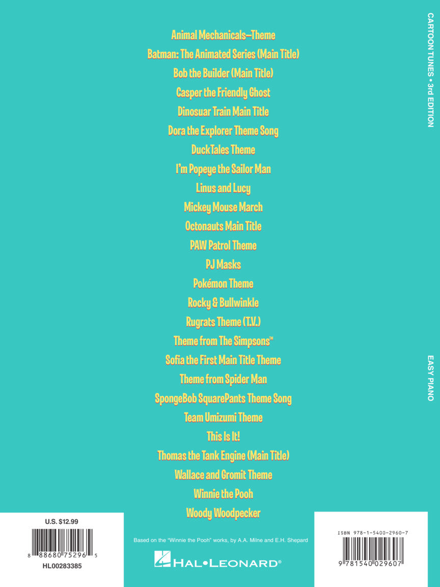 Cartoon Tunes - 3rd Edition