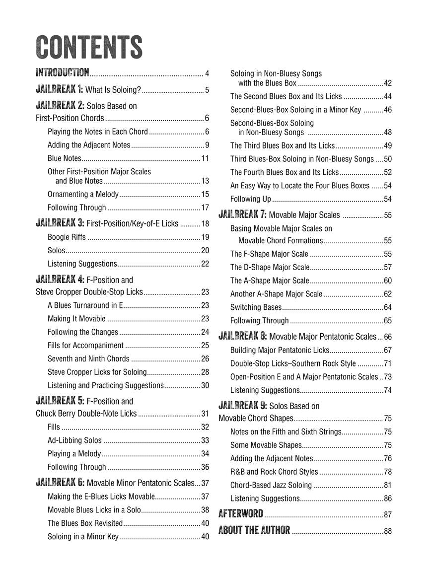 Sokolow Get Out of Scale-Jail for Guitar