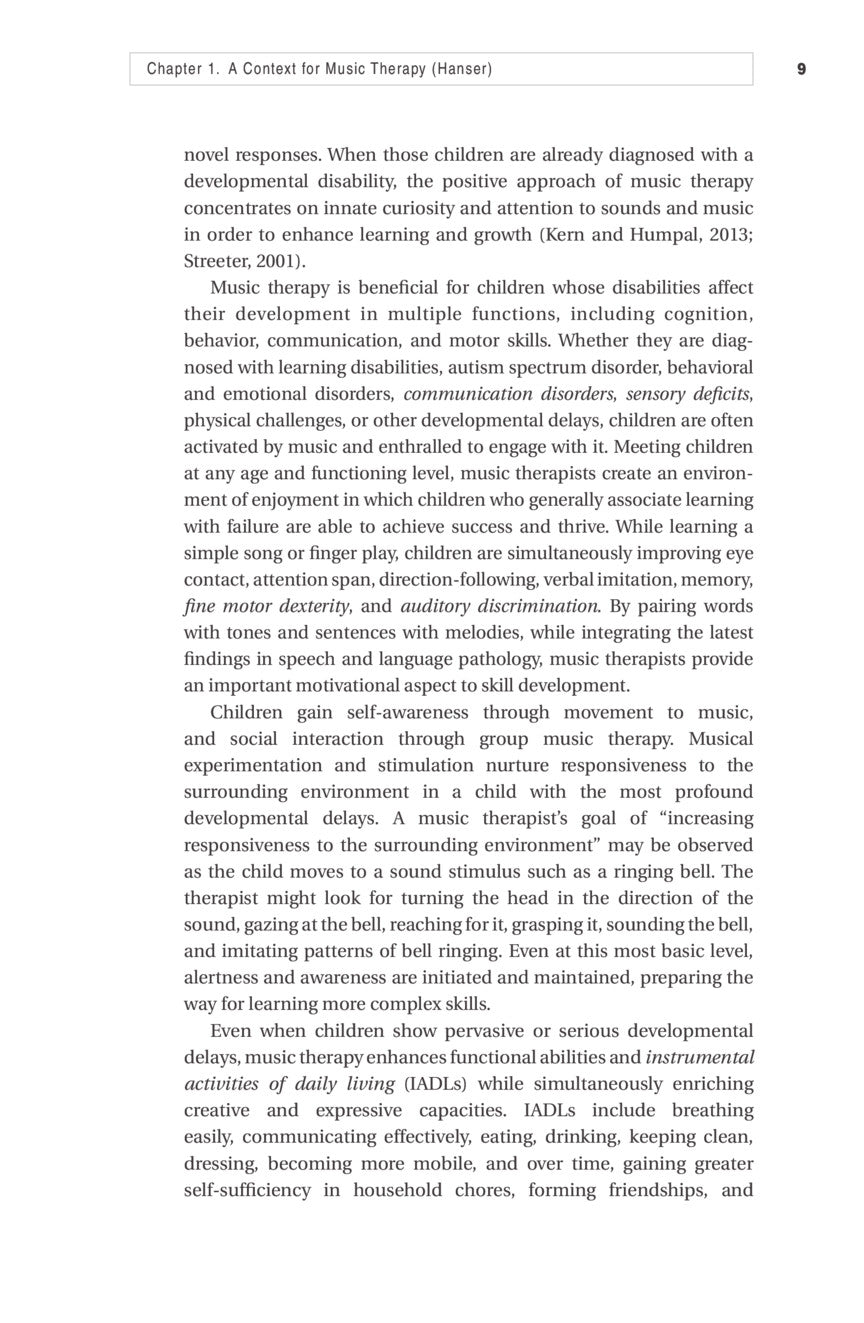 New Music Therapist's Handbook, The - Third Edition