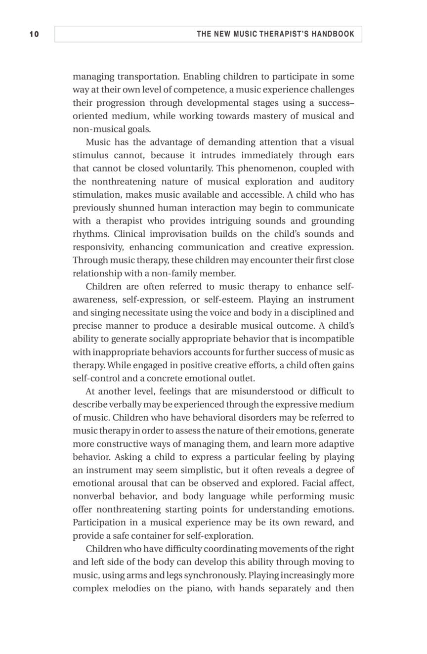 New Music Therapist's Handbook, The - Third Edition