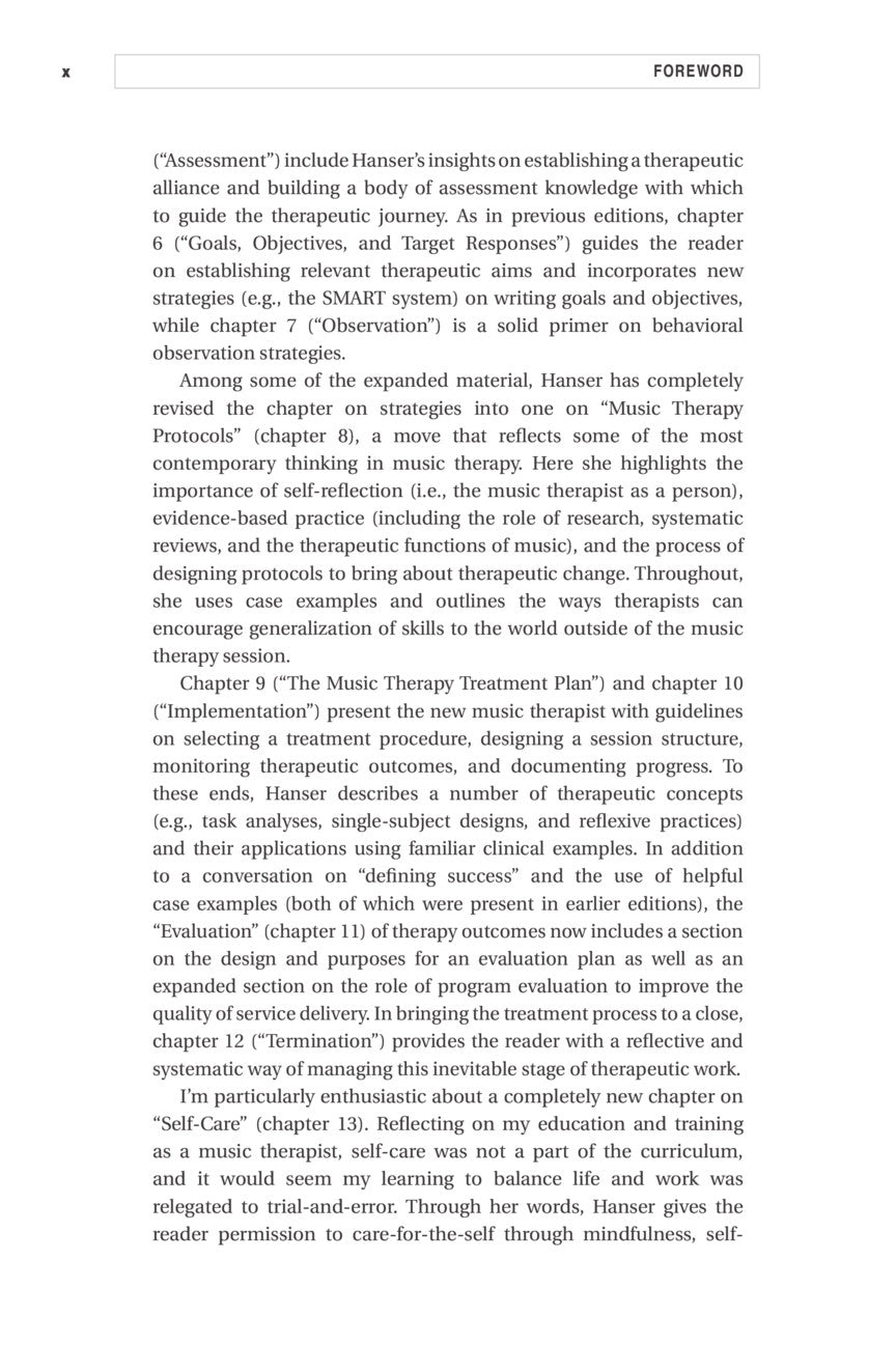 New Music Therapist's Handbook, The - Third Edition