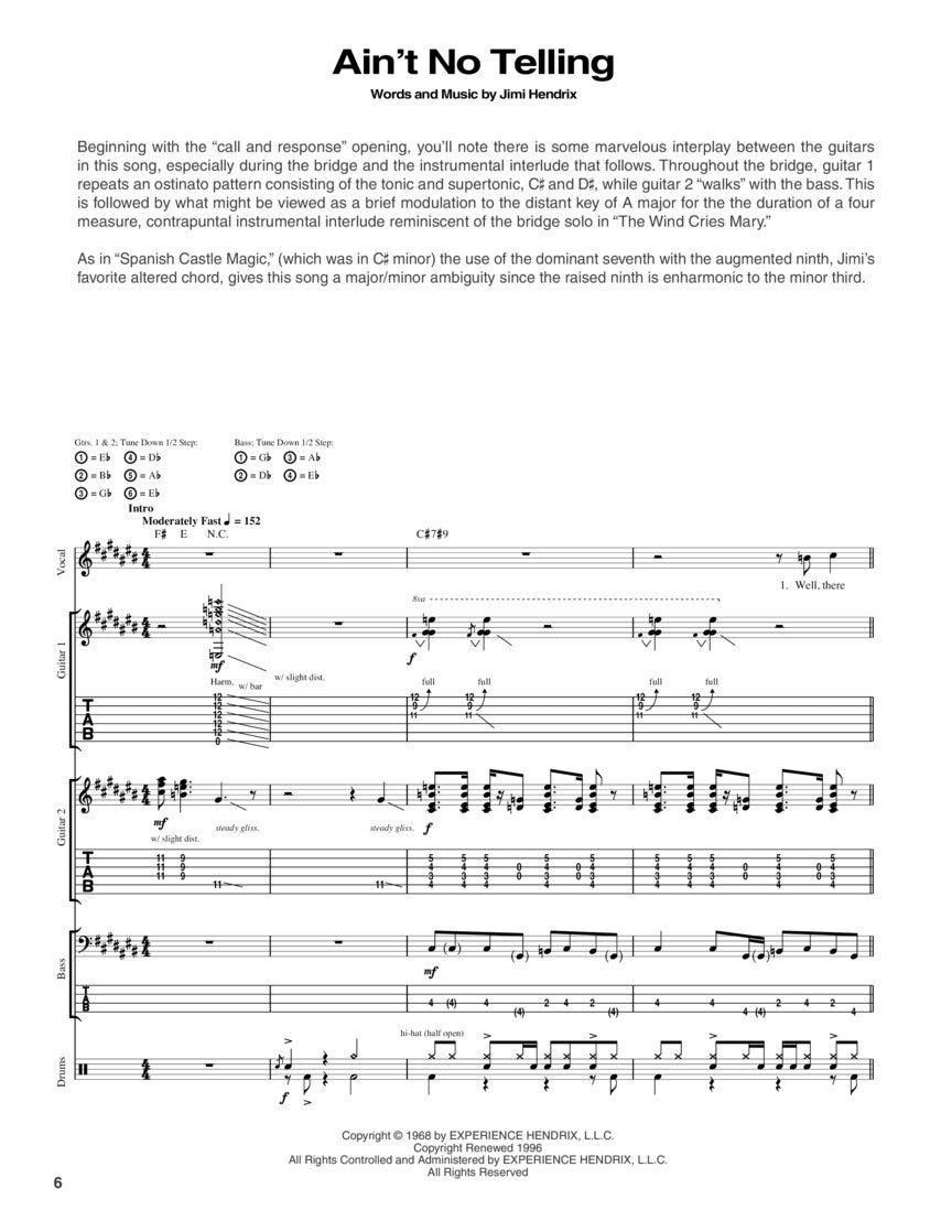 Jimi Hendrix – The Complete Scores