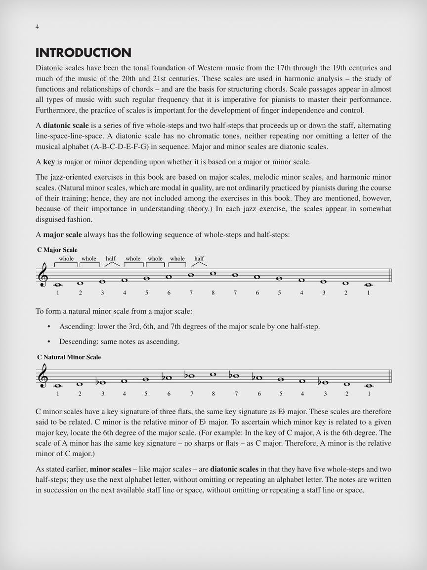 Jazz Piano Scales and Exercises