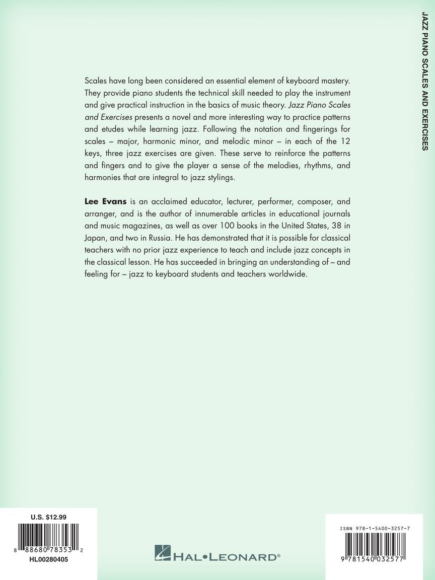 Jazz Piano Scales and Exercises