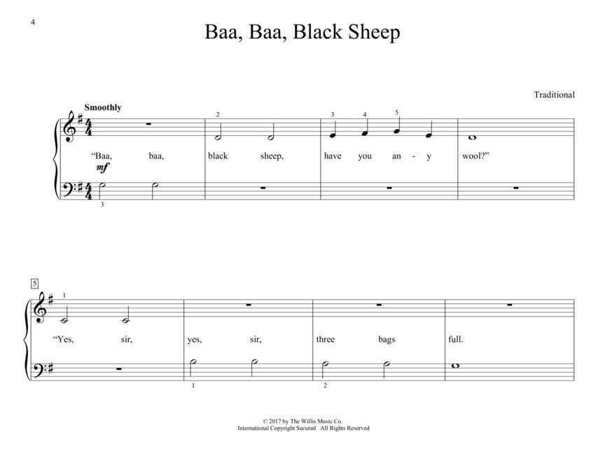 First Children's Songs - John Thompson's Easiest Piano Course