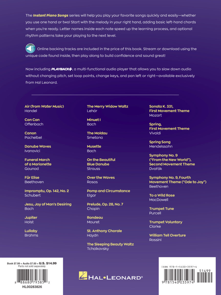 Classical Themes - Instant Piano Songs