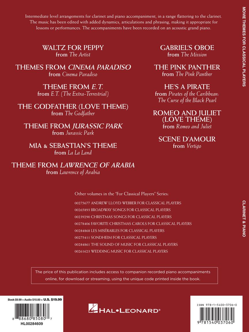 Movie Themes for Classical Players