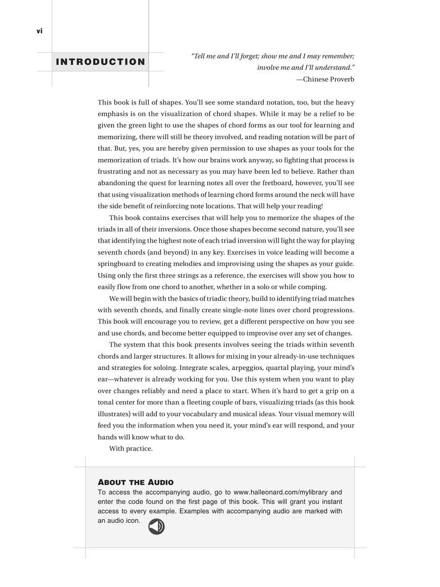 Triads for the Improvising Guitarist