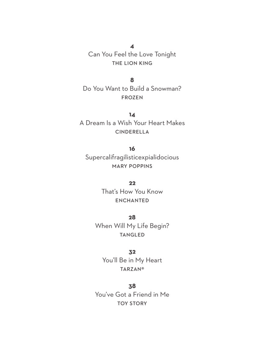 Favorite Disney Songs for Piano Duet