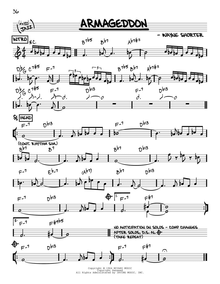 Real Book - (1.13): Real Book, The -¦Volume 1, F