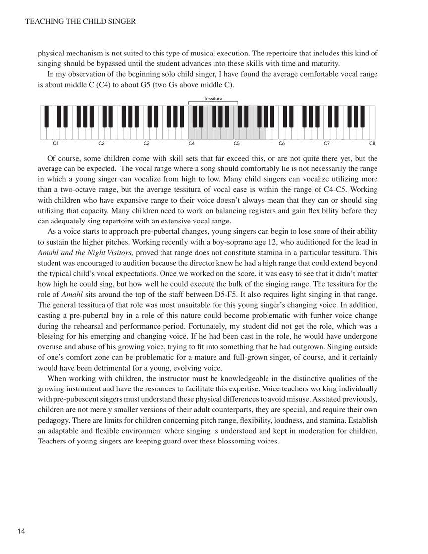 Teaching the Child Singer Pediatric Pedagogy for Ages 5-13