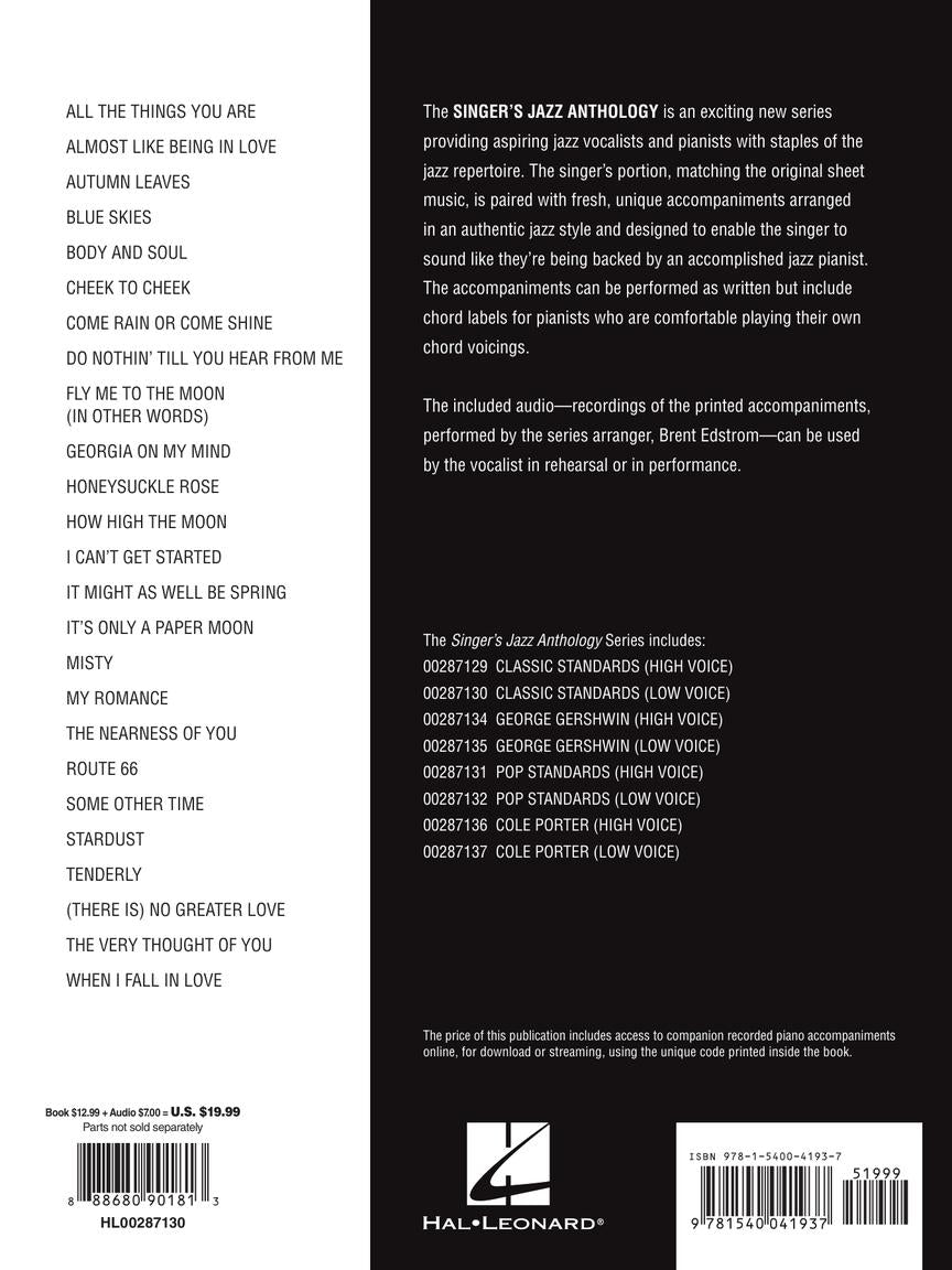 Classic Standards - Singer's Jazz Anthology