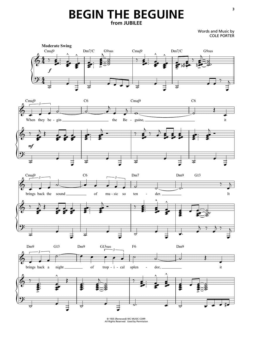 Porter, Cole - Singer's Jazz Anthology - High Voice