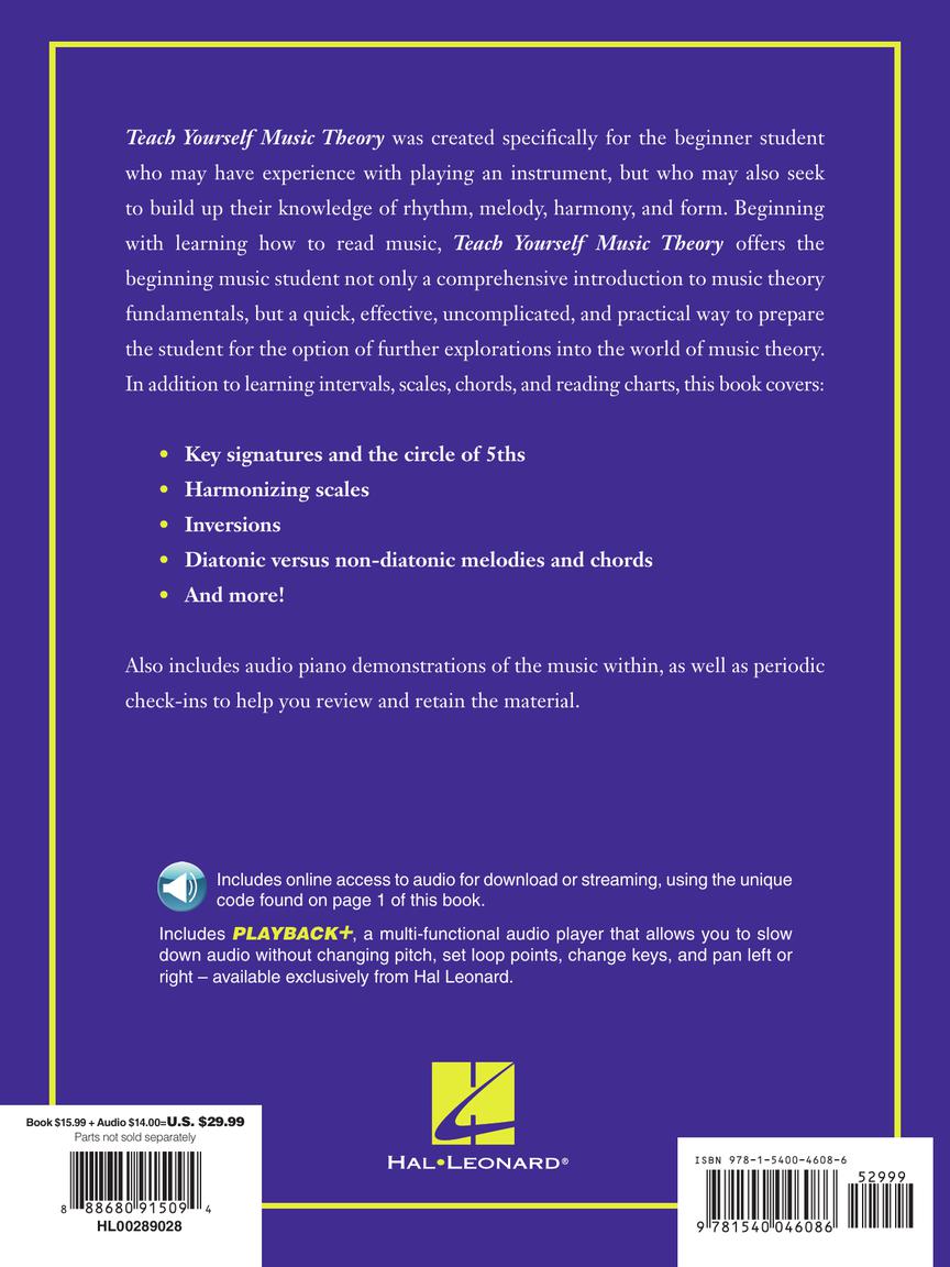 Teach Yourself Music Theory