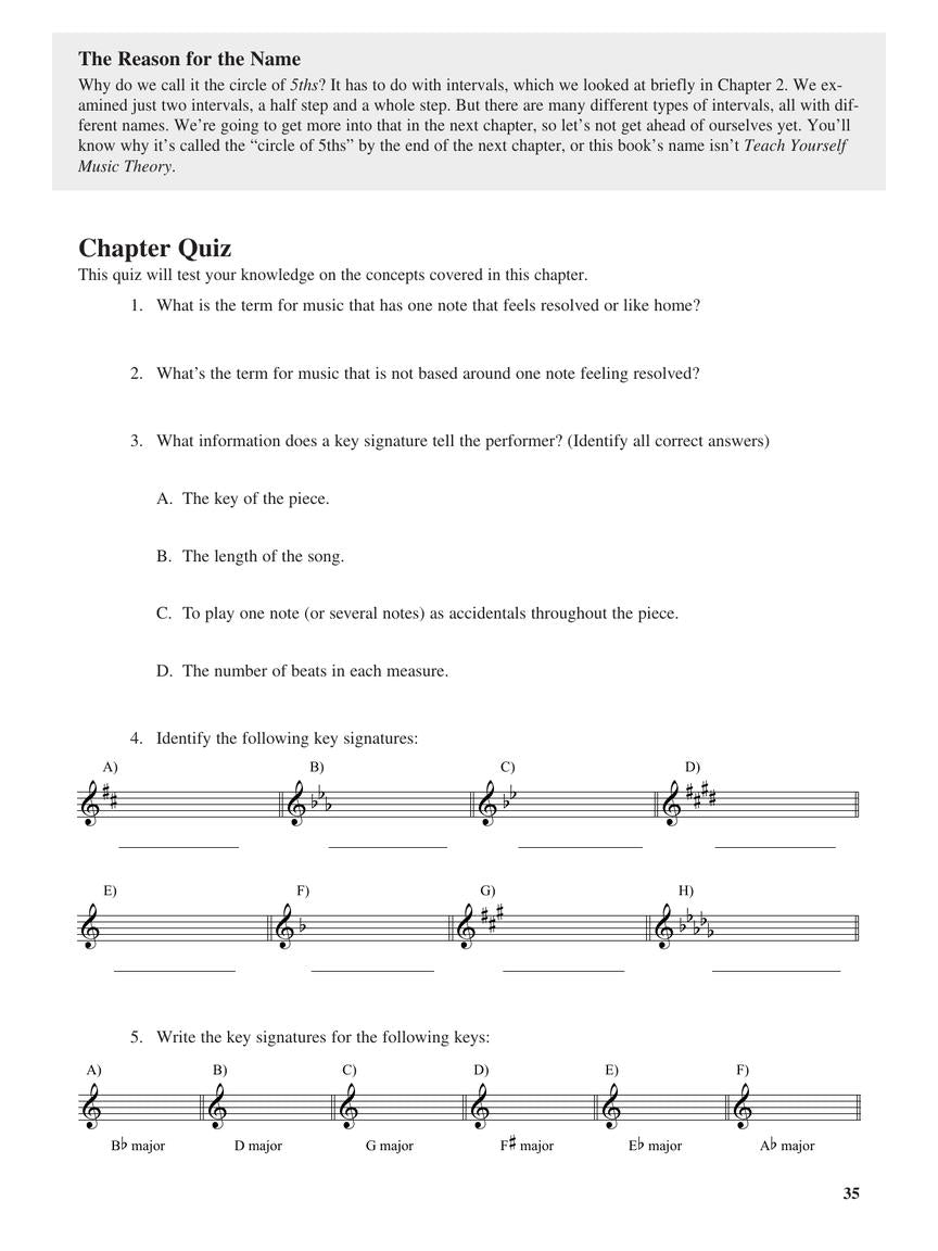 Teach Yourself Music Theory