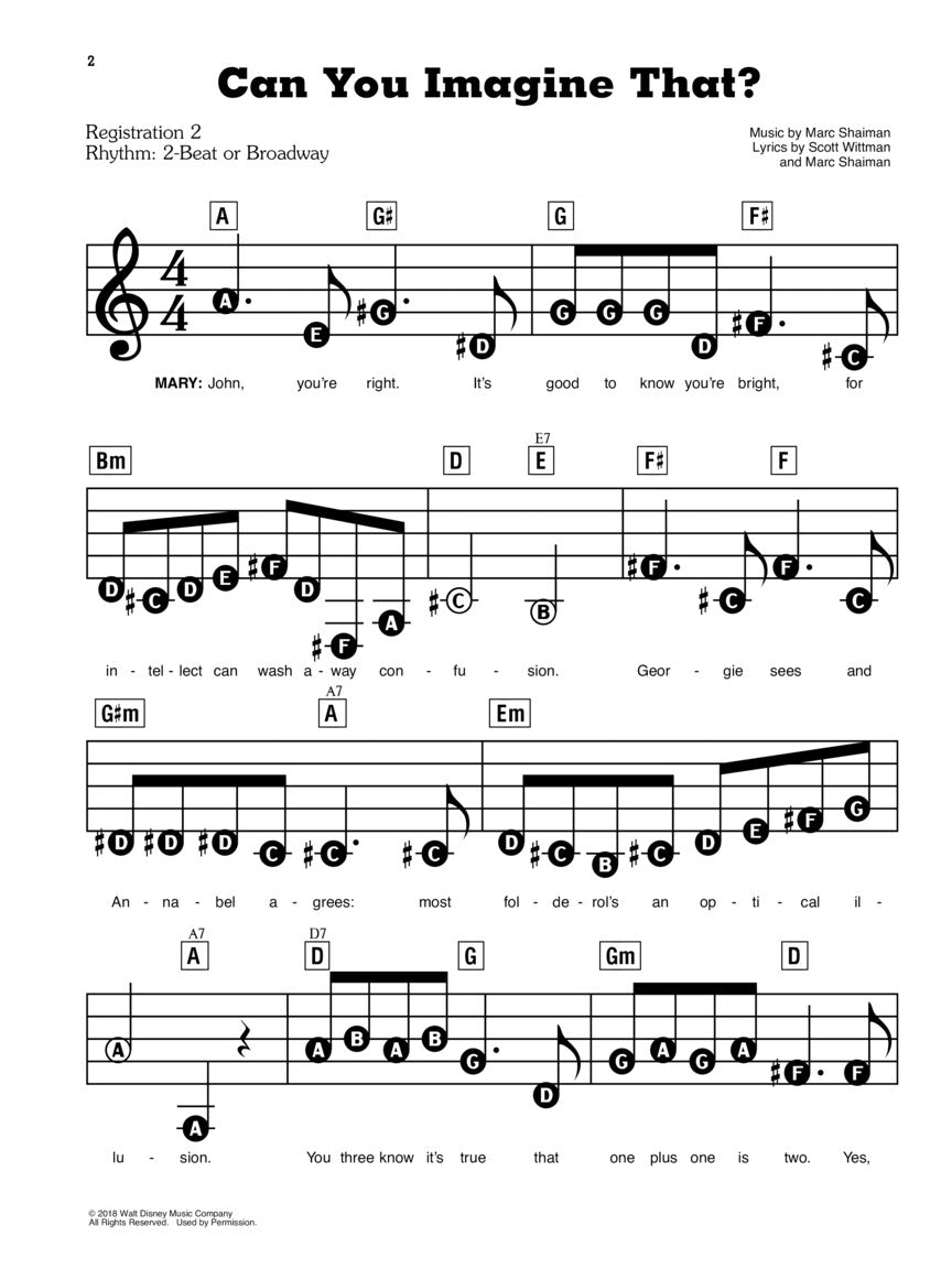 Mary Poppins Returns - E-Z Play Today #135