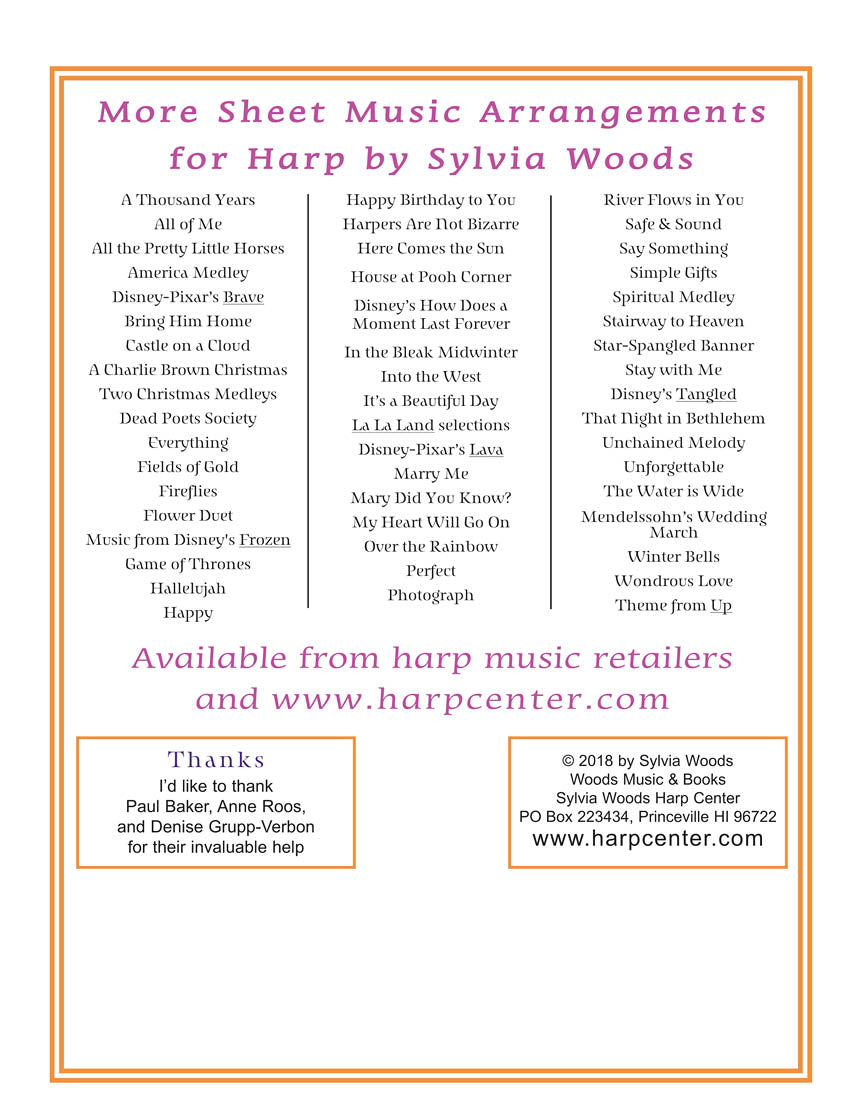 While My Guitar Gently Weeps - Arranged for Harp