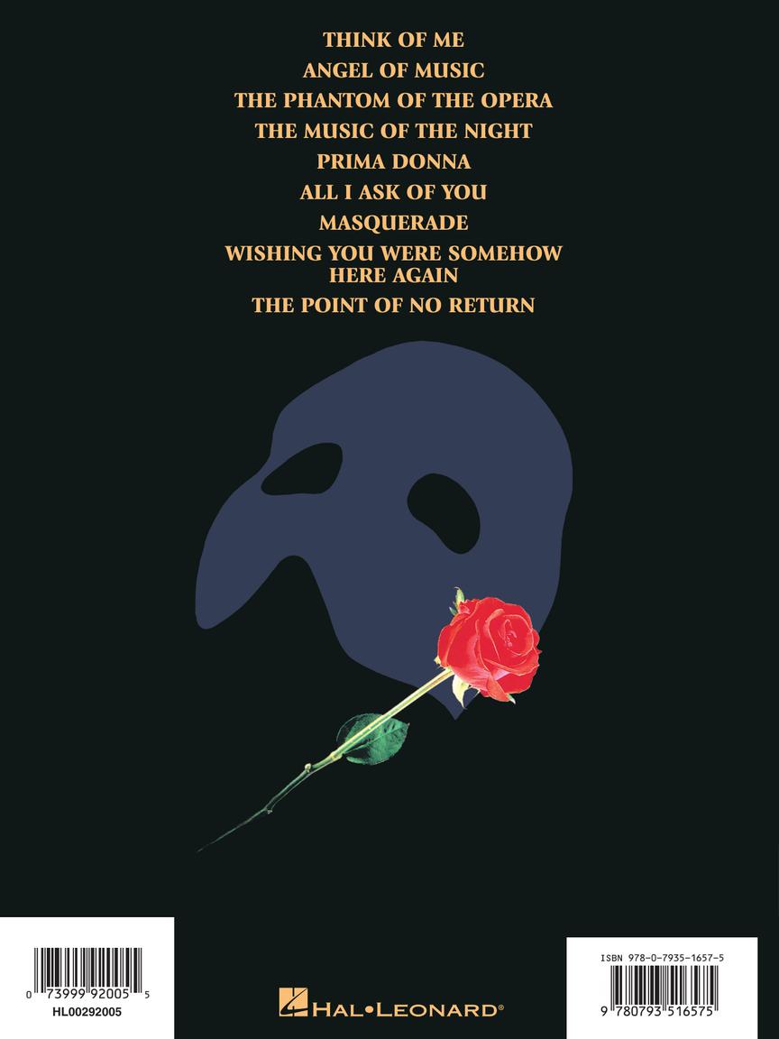 Phantom of the Opera - Piano Solo