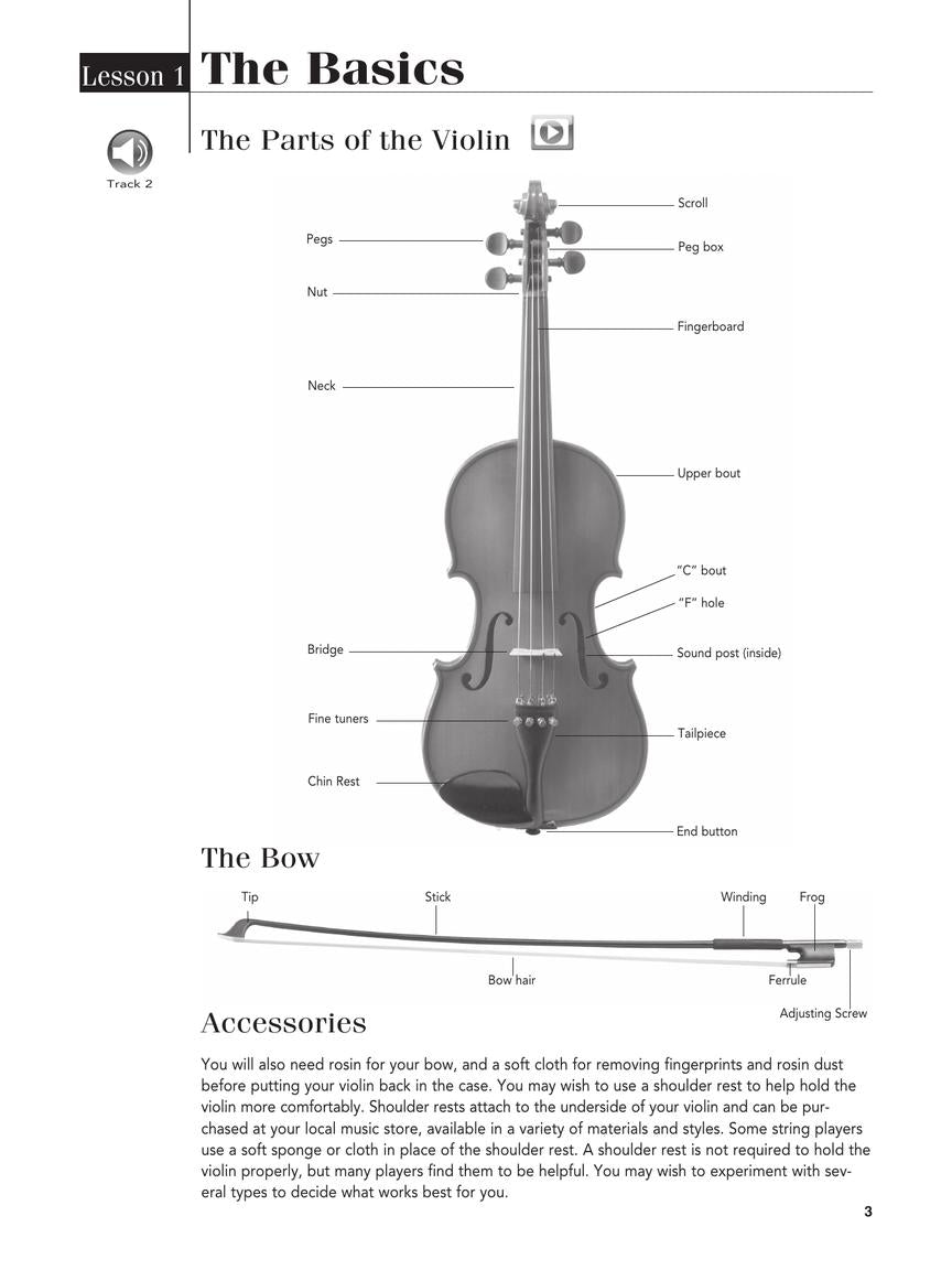 Play Violin Today! Beginner's Pack