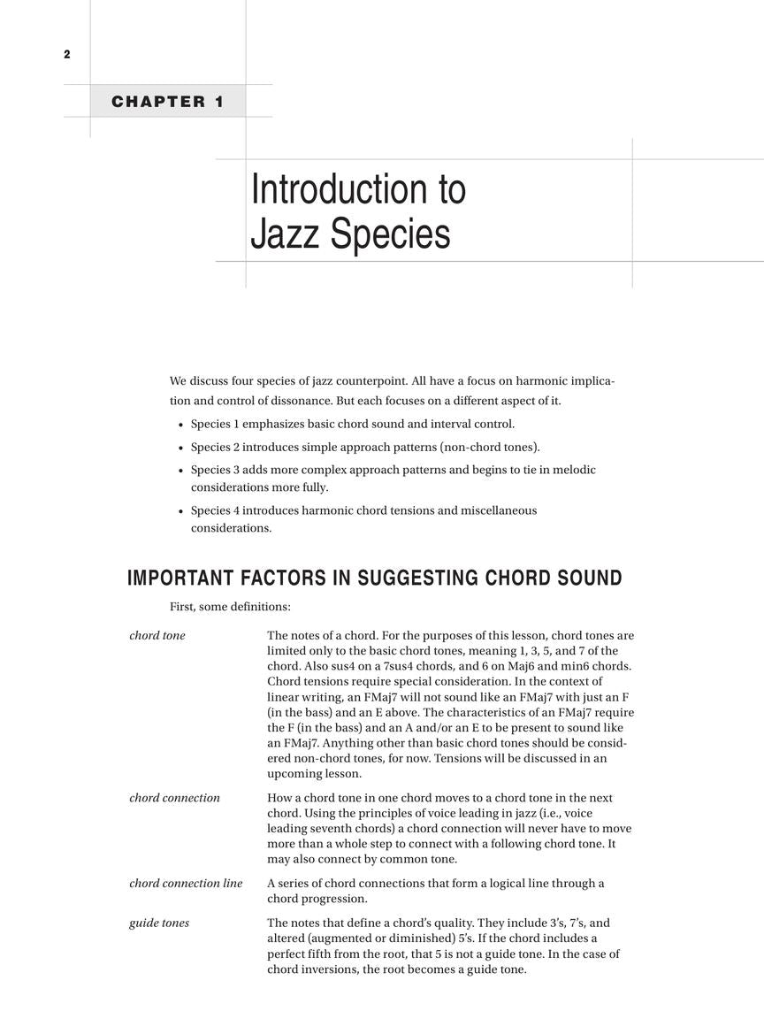 Counterpoint in Jazz Arranging
