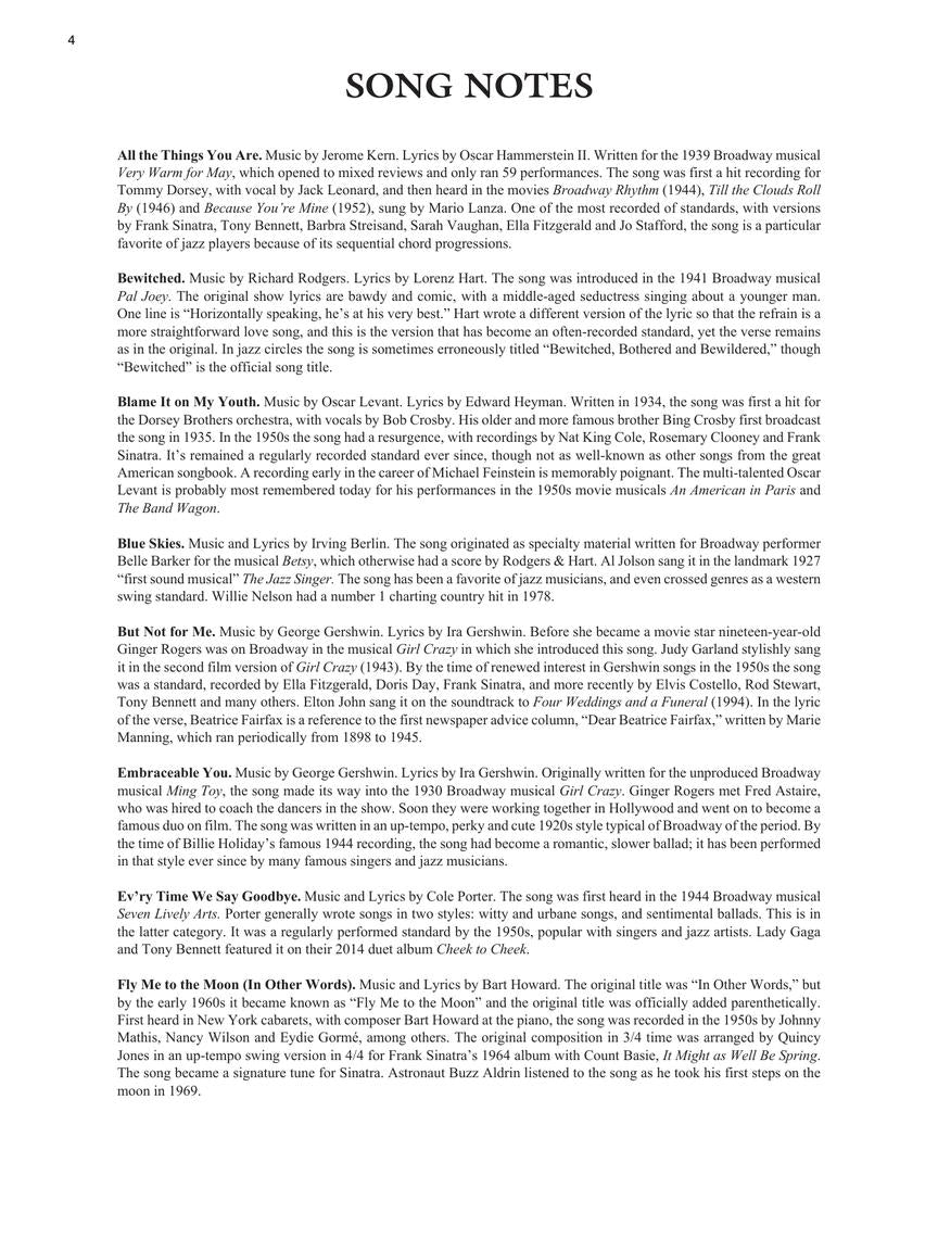 Singer's Anthology of American Standards Mezzo/Alto with Recorded Accompaniment