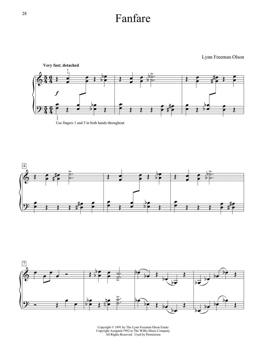 Olson, Lynn Freeman - Classic Piano Repertoire