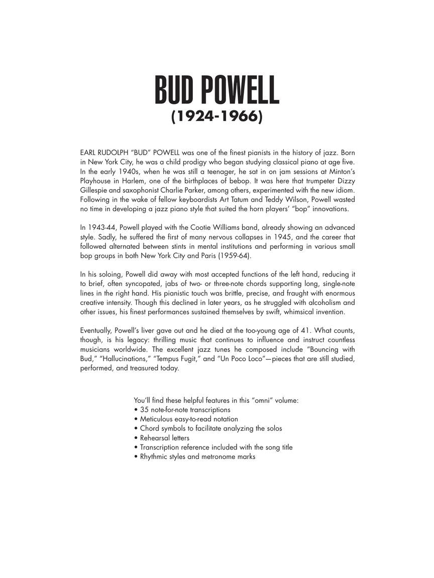 Powell Bud Powell Omnibook
