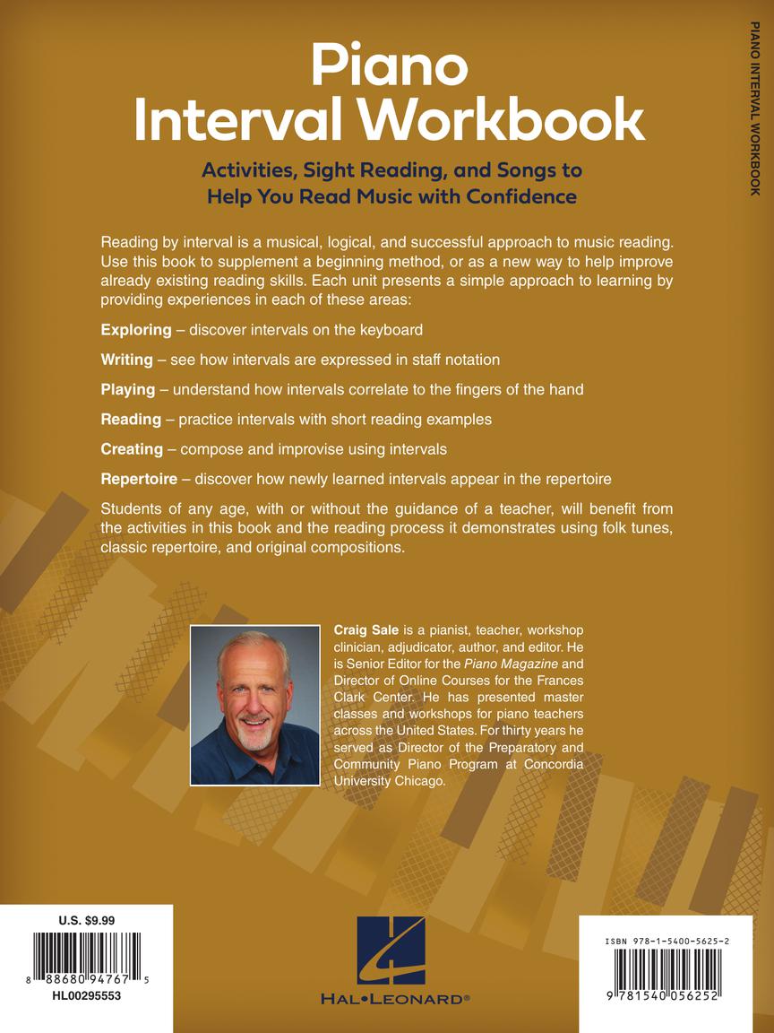 Piano Interval Workbook
