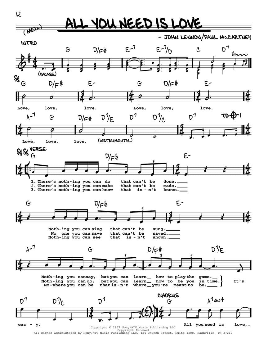 Real Book - (8.09): Beatles Real Book, The