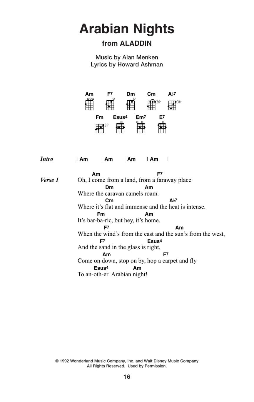 Little Black Disney Songbook for Ukulele