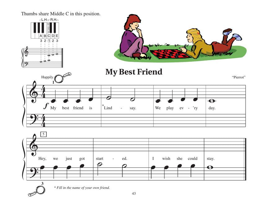 Piano Lessons Book 1 - Hal Leonard Student Piano Library