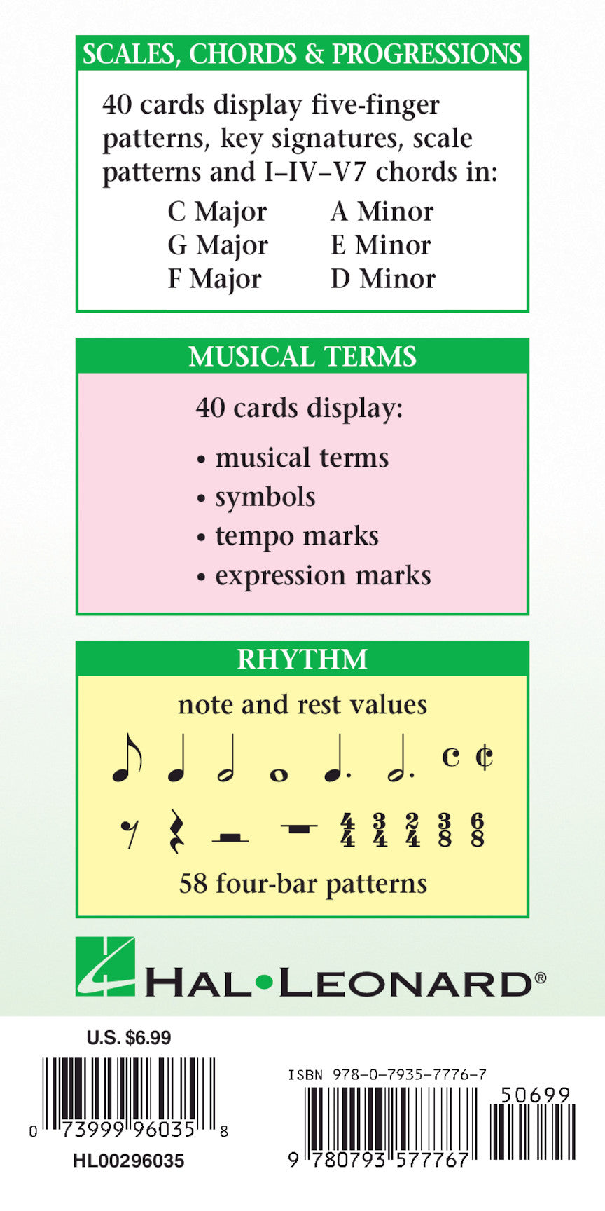Music Flash Cards - Set B - Hal Leonard Student Piano Library