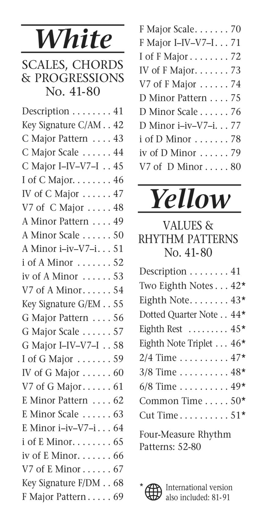 Music Flash Cards - Set B - Hal Leonard Student Piano Library