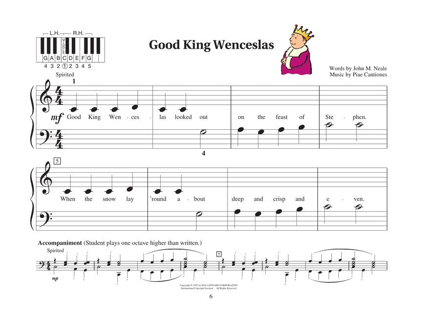 Christmas Piano Solos - Level 1 - Hal Leonard Student Piano Library