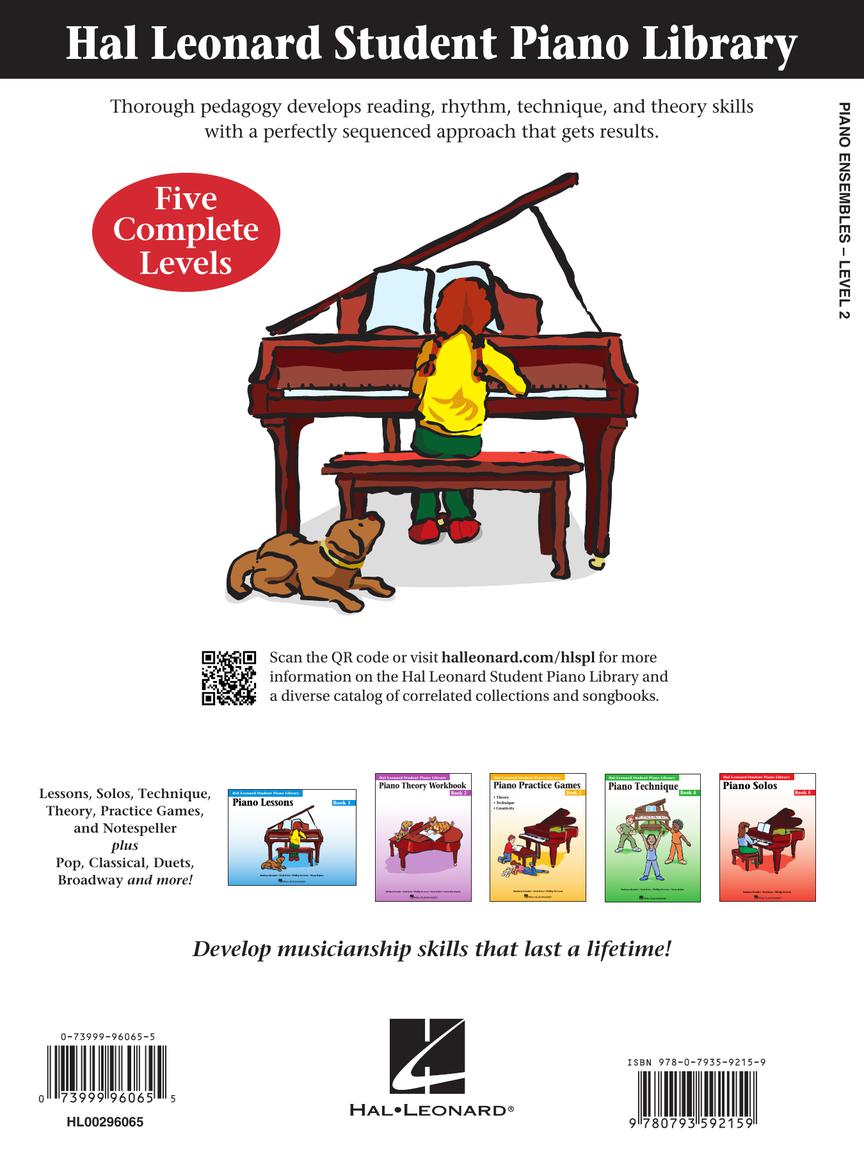 Piano Ensembles Level 2 - Hal Leonard Student Piano Library
