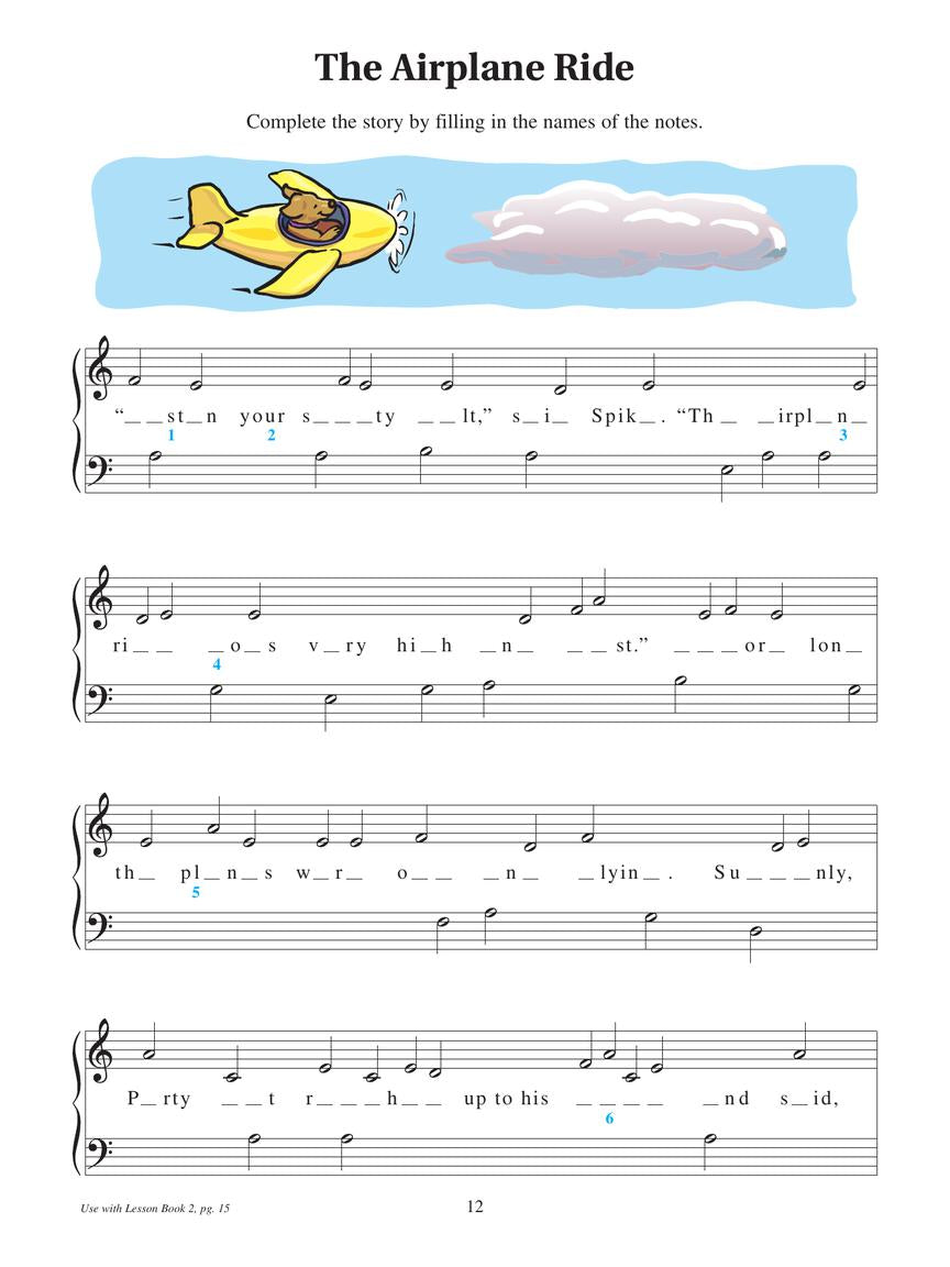 Notespeller for Piano - Book 2 - Hal Leonard Student Piano Library